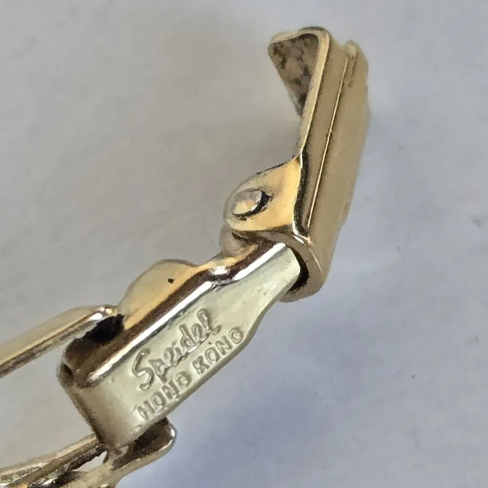 Vtg Ladies Baylor 17 Jewel Swiss Mechanical Watch Speidel For Parts Repair READ